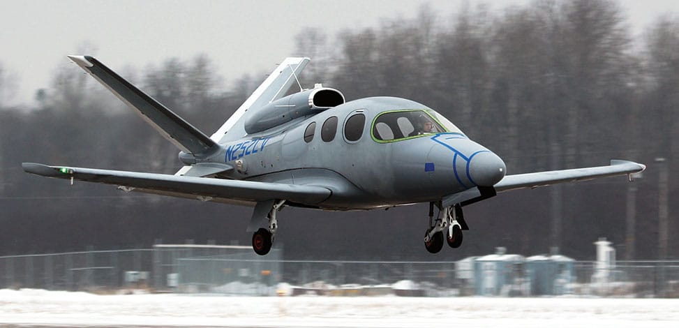 The Vision Jet Takes Flight to Complete Certification